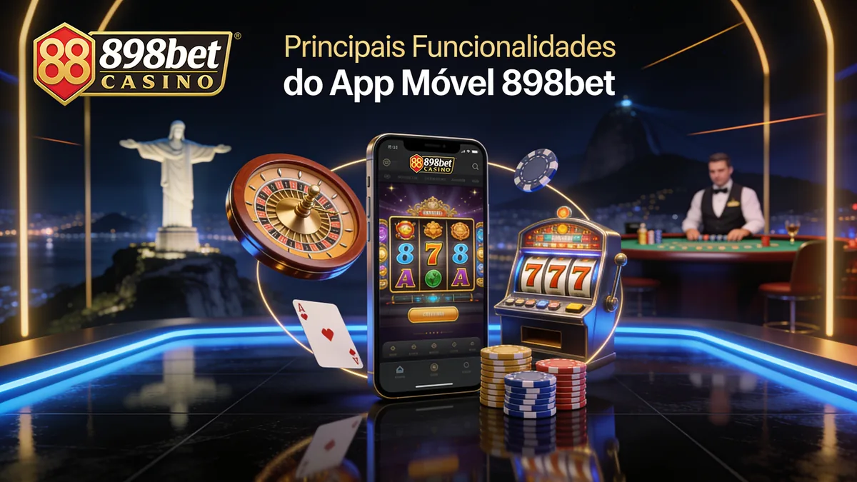 898bet no Brasil — Principais Funcionalidades do App Móvel 898bet